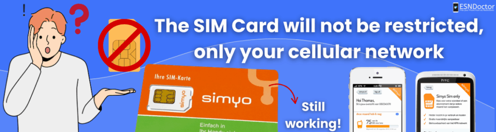Is the Simyo SIM Card also Locked or Reported?