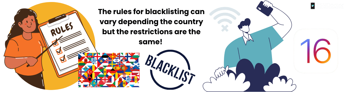 Are there any Country-Specific Rules for Unlocking a Reported iOS 16?