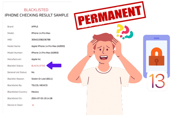 Is a Phone Blacklist Permanent for iOS 13?