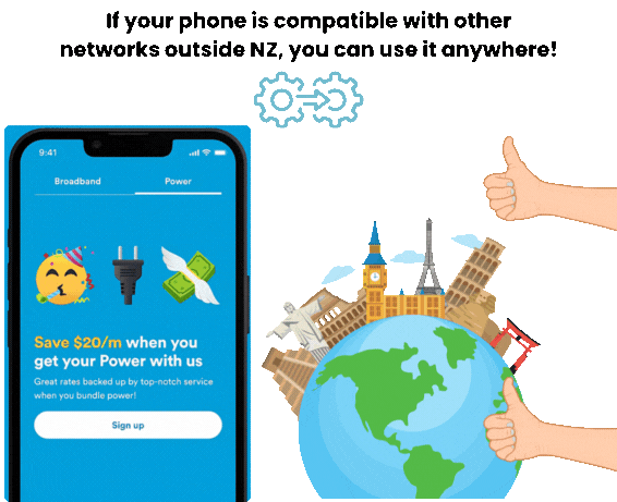 Unlocking my phone with 2Degrees will make it work overseas?