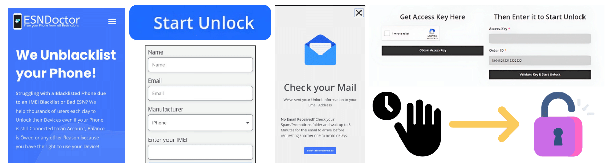 Spark IMEI unlock service ESNDoctor