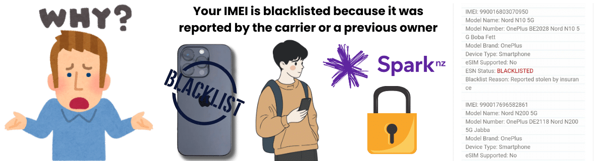 Why phones get blacklisted in New Zealand