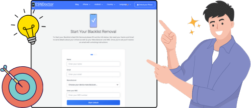 In Both Cases: Use ESNDoctor's GSMA-Level Cleaning System